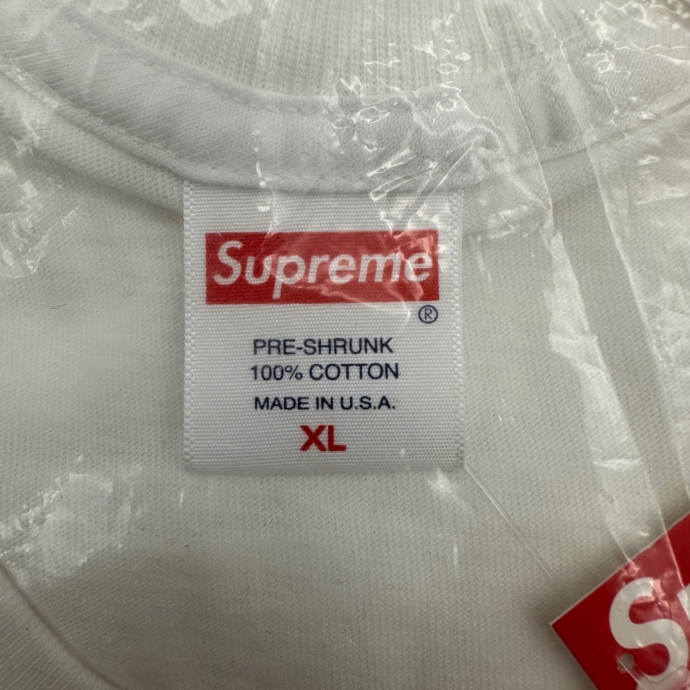 Supreme Mens White FU FW18 Graphic T-Shirt XL - Picture 2 of 4